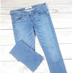 Hollister Boot Cut Jeans size 9L 29x35 mid rise